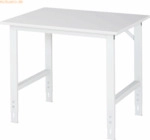 Rau Arbeitstisch 1000x800x760-1080 M-Platte 22mm lichtgrau