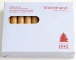 Wiedemann Christbaumkerze - natur 20 St&uuml;ck.