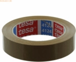 12 x Tesa Packband tesapack 4124 25mmx66m PVC braun