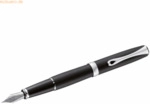 Diplomat F&uuml;llhalter Excellence A2 lapis schwarz matt chrom M