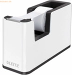 Leitz Klebeband-Abroller Wow Duo Colour wei&szlig;/schwarz