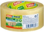 6 x tesa Verpackungsklebeband Bio&Strong - 50 mm x 66 m transparent.