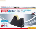 6 x Tesa Tischabroller Easy Cut Economy f&uuml;r 66mx25mm schwarz
