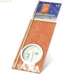 Ludwig B&auml;hr Laternen-Bastelset 6 Bananenpapier orange 20x15,3cm