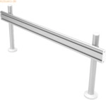 Dataflex Schienensystem Viewlite 702 1200mm silber