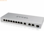 Zyxel ZyXEL XGS1250-12V2 12-Port MultiGig Switch 8x1G 3x 1/2.5/5/10G