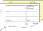 Avery Zweckform Formularbuch Auftrag A5 2x40 Blatt selbstdurchschreibe
