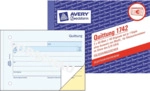 20 x Avery Zweckform Quittung Kleinunternehmer 1 und 2 Blatt bedruckt