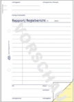 Avery Zweckform Formularbuch Rapport/Regiebericht A5 hoch selbstdurchs