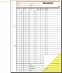 Sigel Formularbuch Kassenbuch EDV A4 selbstdurchschreibend 2x40 Blatt