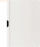25 x Brunnen Cliphefter A4 PP wei&szlig;
