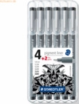 Staedtler Feinschreiber pigment liner Johanna Basford schwarz 6 Strich