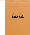 Rhodia Notizblock Nr. 16 A5 14,8x21cm 80 Blatt 80g kariert orange