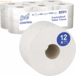 Scott Toilettenpapier Control 8591 wei&szlig; 12 St&uuml;ck