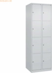 CP Schlie&szlig;fachschrank Classic PLUS 2x4 F&auml;cher 1850x600x500mm lichtgrau