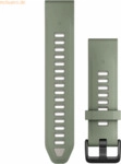 Garmin Garmin Ersatzarmband QuickFit 20mm Silikon Weidengr&uuml;n/grau
