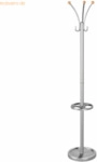 Kerkmann Garderobenst&auml;nder Nina H&ouml;he 170cm silber