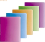 10 x Brunnen Ringbuch Fact! A4 16mm 2 Ringe farbig sortiert