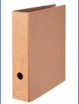 Falken Ordner Pure vegan A4 8cm braun