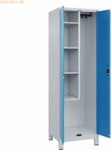 CP Putzmittelspind Classic PLUS 2 Abteile 1950x600x500mm lichtgrau/lic