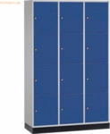 CP Schlie&szlig;fachschrank 8470302 S10026 12 F&auml;cher 1950x1220x500mm lichtgr