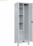 CP Putzmittelspind Classic PLUS 2 Abteile 1950x600x500mm lichtgrau/lic