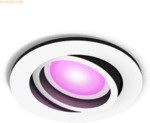 Signify Philips Hue White&Col. Amb. Centura Einbausp rund wei&szlig; 1x4.2W
