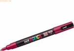 Uni-Ball Fasermaler Uni Posca PC-3M 0,9-1,3mm dunkelrot