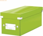 Leitz Ablagebox Click &amp; Store Wow CD Graukarton gr&uuml;n