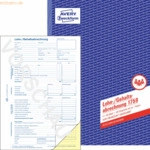 Avery Zweckform Lohnabrechnung A4 SD 2x40Blatt