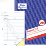 10 x Avery Zweckform Formularbuch Rapport A5 2x40 Blatt selbstdurchsch