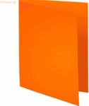 5 x Exacompta Aktendeckel Forever A4 220g VE=100 St&uuml;ck orange