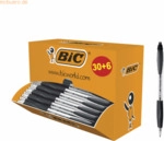 Bic Kugelschreiber Atlantis Classic 920287 0,4mm schwarz 30+6 St&uuml;ck