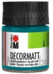 Marabu Decormatt Acryl - T&uuml;rkis 290 50 ml.