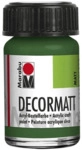 Marabu Decormatt Acryl - Olivgr&uuml;n 065 15 ml.