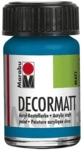 Marabu Decormatt Acryl - Cyan 056 15 ml.