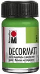 Marabu Decormatt Acryl - Gelbgr&uuml;n 066 15 ml.