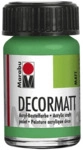 Marabu Decormatt Acryl - Hellgr&uuml;n 062 15 ml.