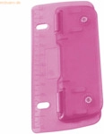 Wedo Taschenlocher 8cm Kunststoff pink