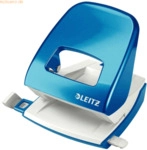 Leitz Locher 2,5mm mit Anschlagschiene blau metallic in Blisterverpack