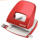 Leitz Locher 2,5mm mit Anschlagschiene rot in Blisterverpackung