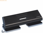 Connect Doppellocher 16 Blatt Stanzleistung mit Anschlagschiene schwar
