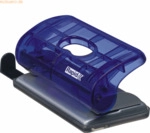 Rapid B&uuml;rolocher EC10 Kunststoff/Metall 10 Blatt transparent blau in B