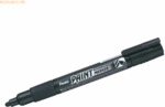 12 x Pentel Lackmarker 2,0mm Rundspitze schwarz