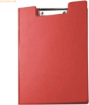 Maul Schreibmappe A4 mit Folien&uuml;berzug rot