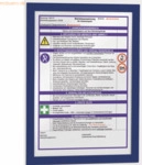 Durable Magnetrahmen Duraframe selbstklebend A3 dunkelblau VE=6 St&uuml;ck