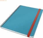 Leitz Collegeblock Cosy B5 PP kariert 80 Blatt blau