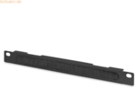 Assmann DIGITUS 254 mm (10-) 0,5HE Kabelb&uuml;rstenleiste, schwarz