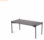 Paperflow Beistelltisch Meet TBM1P100.01.01 50x100cm schwarz/schwarz