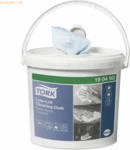 Tork Reinigungst&uuml;cher fusselarm W10 1-lagig 16,5x30cm t&uuml;rkis Spenderei